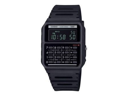 Zegarek Męski Casio CALCULATOR EDGY COLLECTION - BLACK