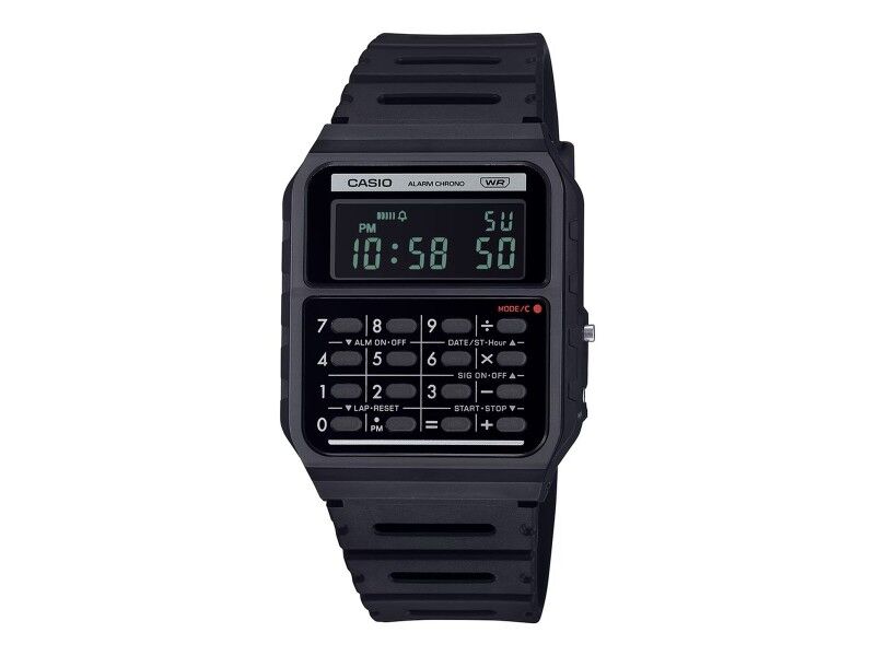 Zegarek Męski Casio CALCULATOR EDGY COLLECTION - BLACK
