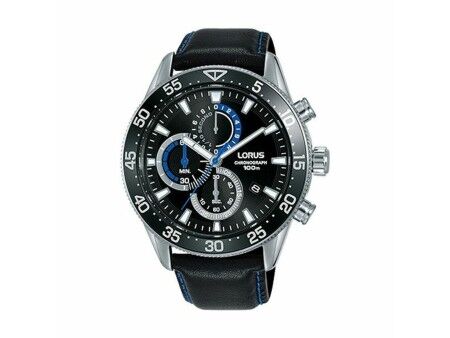 Zegarek Męski Lorus SPORTS Czarny (Ø 45 mm)