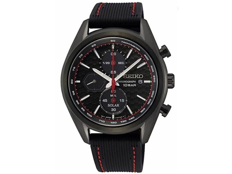 Zegarek Męski Seiko SSC777P1 Czarny