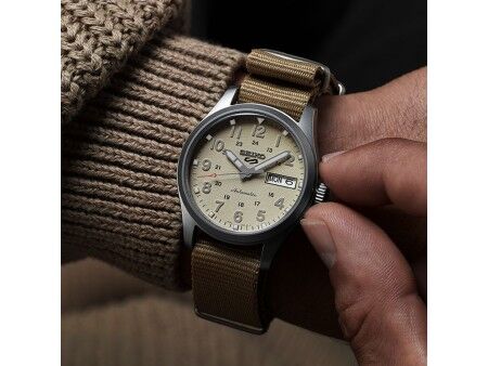 Zegarek Męski Seiko SRPJ83K1 Beżowy