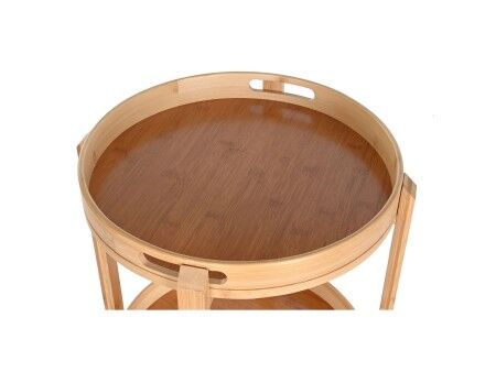 Servírovací vozík DKD Home Decor Naturalny 44 x 44 x 90 cm