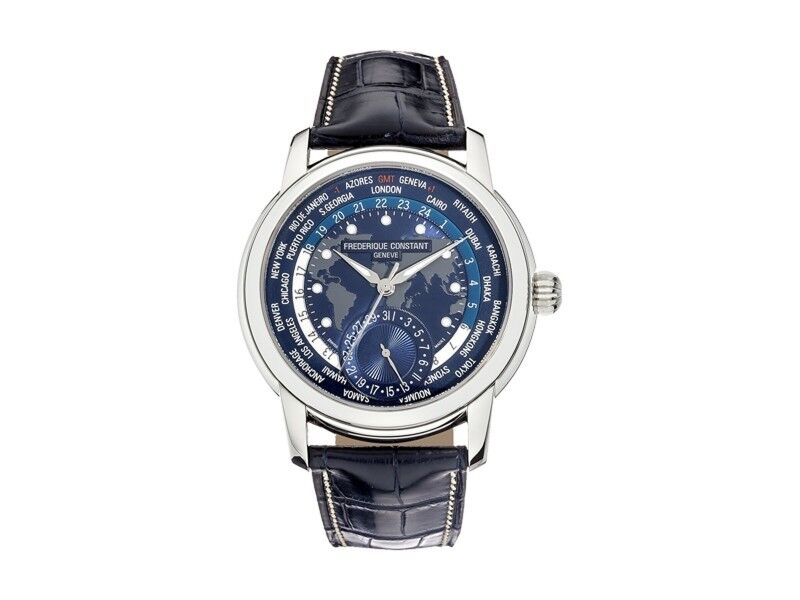 Zegarek Męski Frederique Constant CLASSIC WORLDTIMER MANIFACTURE Automatic