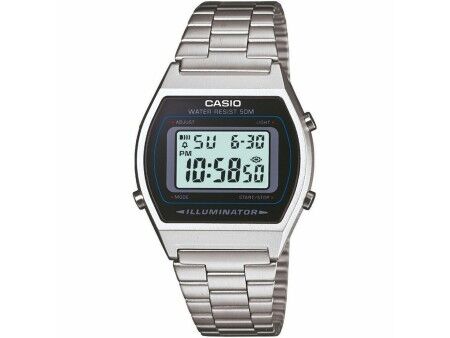 Zegarek Męski Casio B640WD-1AVEF Czarny Srebrzysty