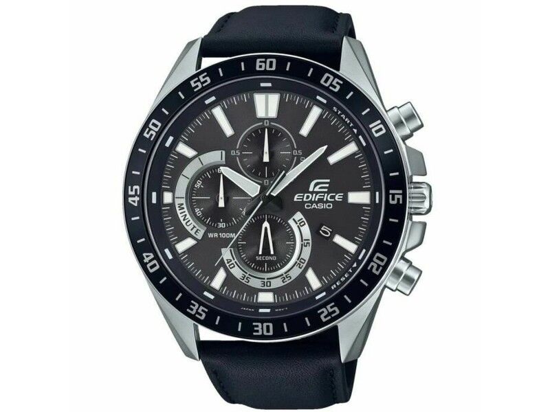 Zegarek Męski Casio EFV-620L-1AVUEF Szary Srebrzysty