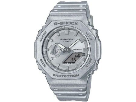 Zegarek Męski Casio GA-2100FF-8AER Srebrzysty