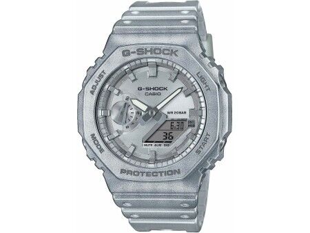 Zegarek Męski Casio GA-2100FF-8AER Srebrzysty