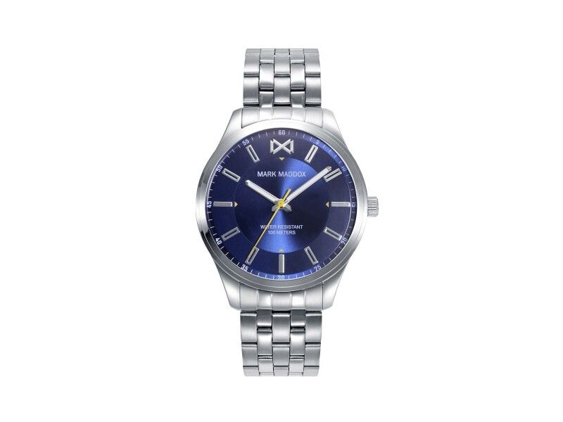 Zegarek Męski Mark Maddox HM0142-37 Srebrzysty