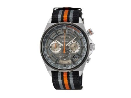 Zegarek Męski Seiko SSB403P1 Szary