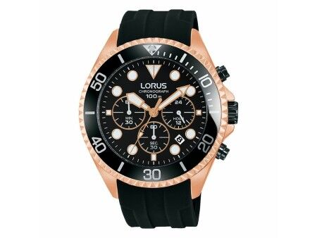 Zegarek Męski Lorus SPORTS Czarny (Ø 45 mm)