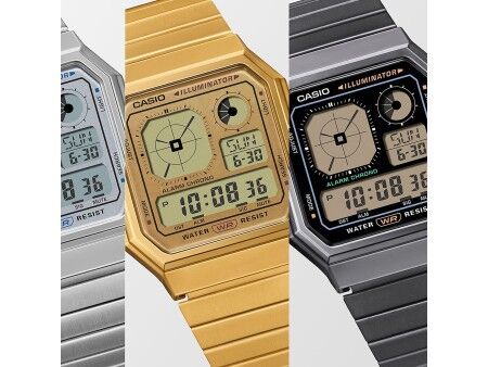 Zegarek Męski Casio A130WEGG-1AEF