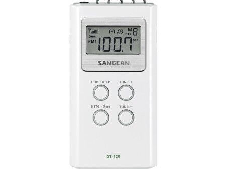 Radio Sangean DT120W BLANCO Biały