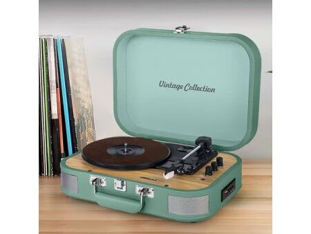 Gramofon Muse MT-201WG Kolor Zielony Turkusowy