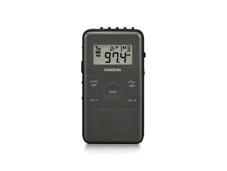 Przenośne Radio Cyfrowe Sangean Czarny AM/FM Wielokrotnego ładowania