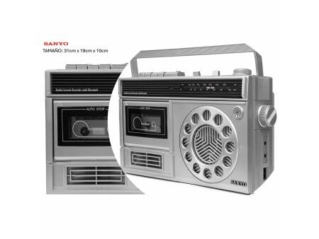 Radio Kasetowe Sanyo