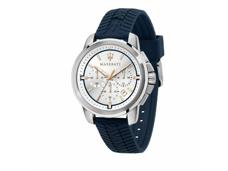 Zegarek Męski Maserati Biały (Ø 44 mm)