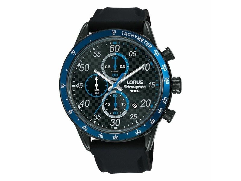 Zegarek Męski Lorus SPORTS Czarny (Ø 45 mm)