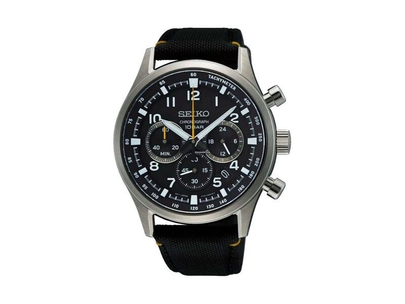 Zegarek Męski Seiko SSB449P1 Czarny