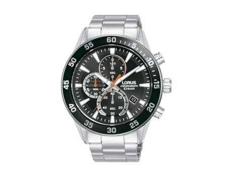 Zegarek Męski Lorus RM321JX9 Czarny Srebrzysty