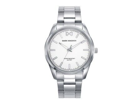 Zegarek Męski Mark Maddox HM0150-07 Biały Srebrzysty