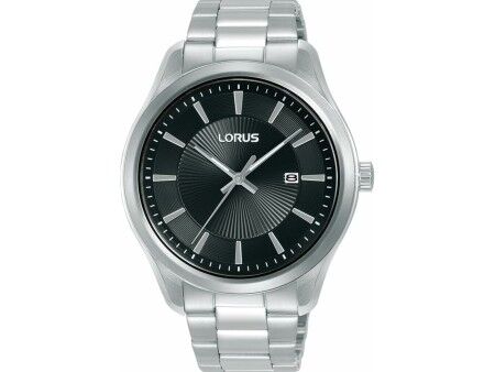Zegarek Męski Lorus RH925RX9 Czarny Srebrzysty