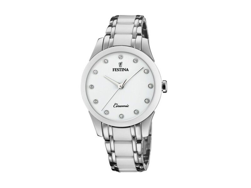 Zegarek Męski Festina F20499/1 Srebrzysty (Ø 35 mm)