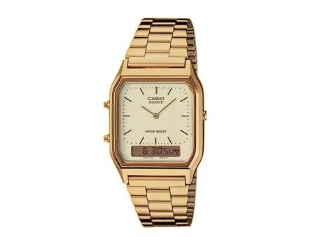 Zegarek Unisex Casio COLLECTION ANA-DIGIT Złoty