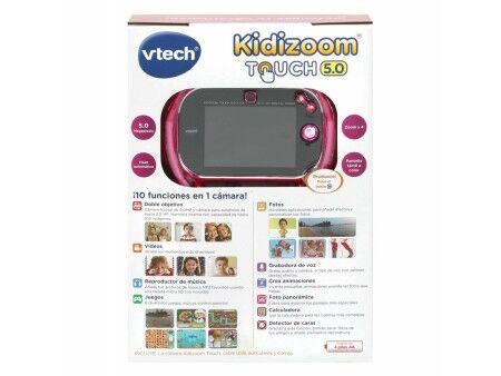 Menu wielofunkcyjne z licznymi ustawieniami Vtech Kidizoom Touch 5 Mpx 3,5"