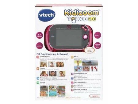 Menu wielofunkcyjne z licznymi ustawieniami Vtech Kidizoom Touch 5 Mpx 3,5"