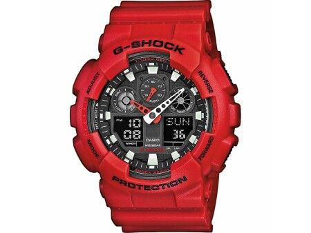 Zegarek Męski Casio G-Shock GA-100B-4AER Czarny (Ø 55 mm)