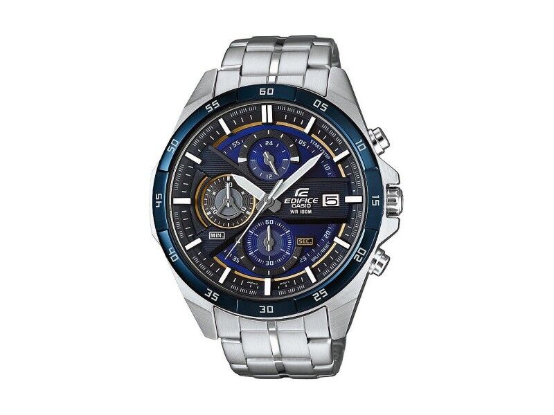 Zegarek Męski Casio EFR-556DB-2AVUEF Niebieski Srebrzysty (Ø 48 mm)