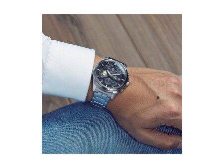 Zegarek Męski Casio EFR-556DB-2AVUEF Niebieski Srebrzysty (Ø 48 mm)
