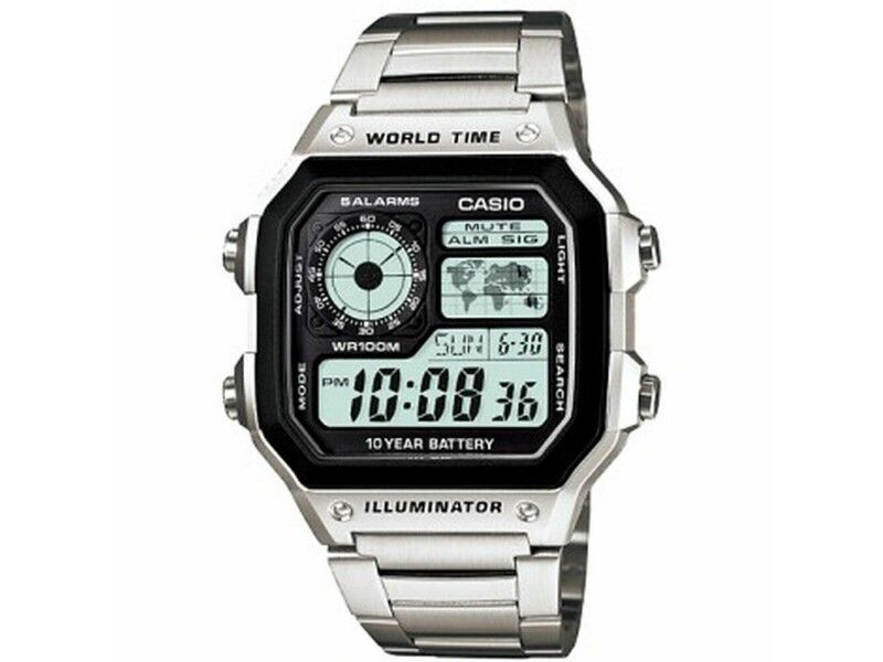 Zegarek Unisex Casio Bruni Basics-Clear 4054274791979 Czarny Srebrzysty