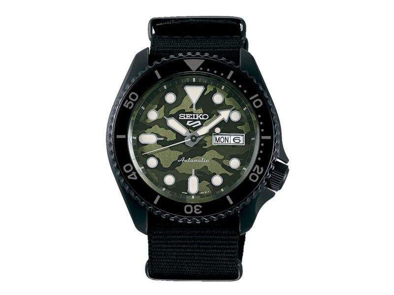 Zegarek Męski Seiko SRPJ37K1 Czarny