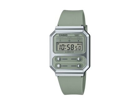 Zegarek Unisex Casio F100 TRIBUTE - SAGE GREEN (Ø 40 mm)