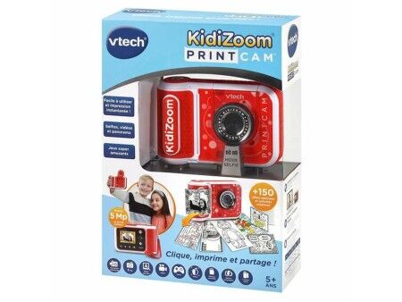 Menu wielofunkcyjne z licznymi ustawieniami Vtech Kidizoom Drukarka fotograficzna
