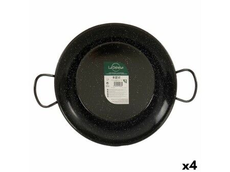 Patelnia do paelli Ø 36 cm Stal emaliowana (4 Sztuk)