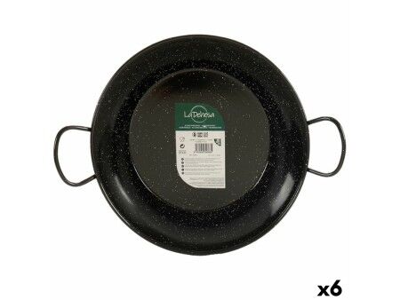 Patelnia do paelli Ø 32 cm Stal emaliowana (6 Sztuk)