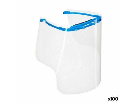 Przyłbica ochronna na twarz Przezroczysty Plastikowy (100 Sztuk)