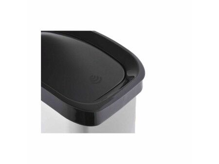 Kosz na Śmieci Berilo D093-1 Srebrzysty Plastikowy 23 L Ruchome (6 Sztuk)