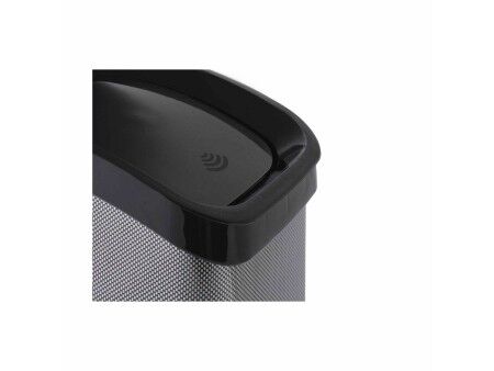 Kosz na Śmieci Berilo D085-2 Ciemny szary Plastikowy 12 L Ruchome (6 Sztuk)