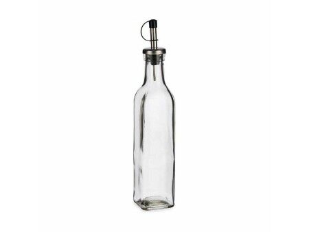 Zestaw do oliwy i octu Vivalto WJ7069-M Przezroczysty Metal Szkło Plastikowy 300 ml (24 Sztuk)