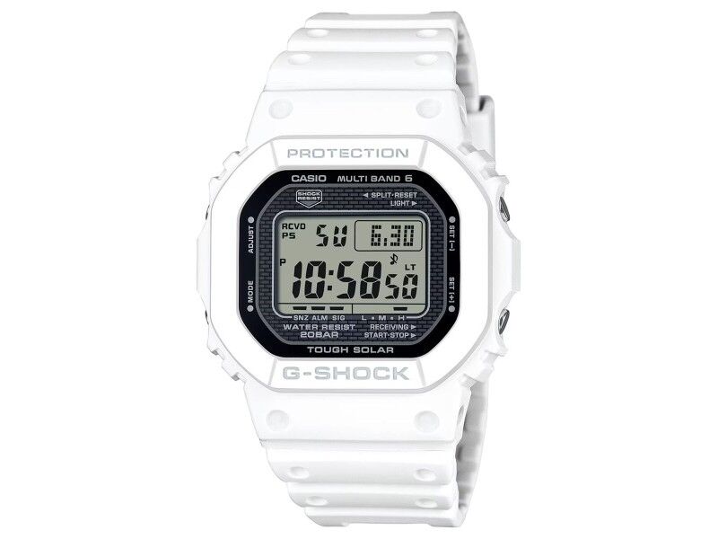 Zegarek Męski Casio G-Shock THE NEW ORIGIN MULTIBAND 6 - TOUGH SOLAR - WHITE (Ø 43 mm)