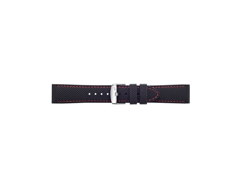 Paski do zegarków Morellato A01X5275187883CR24 24 mm Czarny