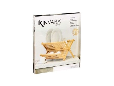 Ociekacz do Naczyń Kinvara KT200046 Brązowy 48 x 38 x 27,5 cm (6 Sztuk)