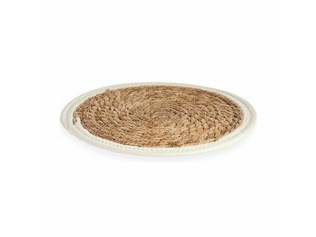 Podkładki na stół Naturalny Biały 30 x 1 x 30 cm (48 Sztuk)