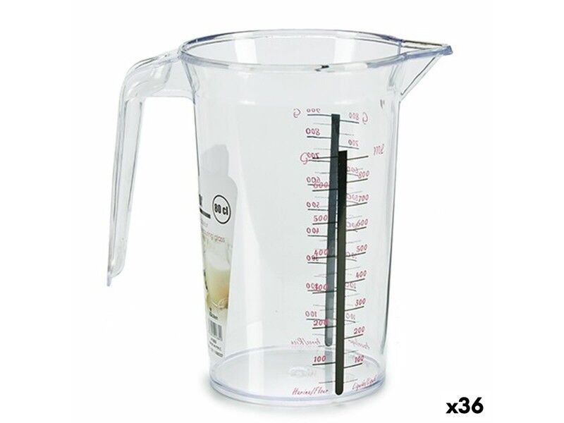 Dzbanek Pomiarowy Plastikowy 800 ml (36 Sztuk)
