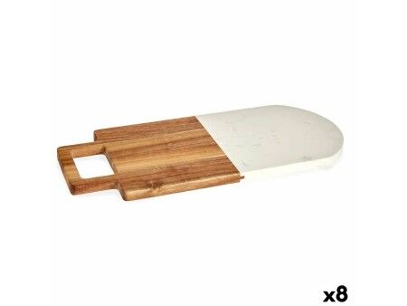 Deska do krojenia Kinvara 78372 Biały 18 x 1,5 x 38 cm (8 Sztuk)