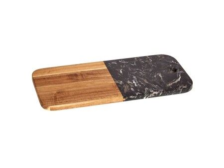 Deska do krojenia Kinvara 78375 Czarny 18 x 1,5 x 38 cm (8 Sztuk)