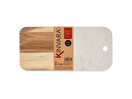 Deska do krojenia Kinvara 78374 Biały 18 x 1,5 x 38 cm (8 Sztuk)